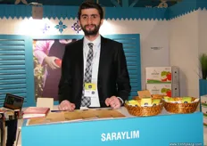 Board Member Emrah Ilica of Saraylim Tarim (Turkey), the company is currently busy with the apple season. Fuji, Granny Smith and Pink Lady are some of the varieties being offered.