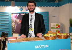 Board Member Emrah Ilica of Saraylim Tarim (Turkey), the company is currently busy with the apple season. Fuji, Granny Smith and Pink Lady are some of the varieties being offered.