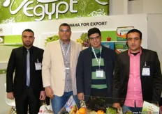 The men of ElWaha Export (Egypt), one of the few Egyptian companies that offer peaches for export.