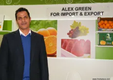Managing Director Fawzy Nassar for Alex Green (Egypt); they also have processed products such as vine leaves, apricot halves, stuffed vine leaves and many more.