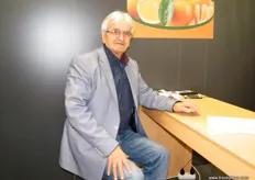 General Manager George Sellis of Extra Fruit (Greece); main products are oranges, mandarins and grapes for Balkan countries, Scandinavia and Western and Central Europe.