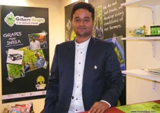 Pratik Mutha, Export Manager, Agrion Overseas (India); currently working with Don Limon where they both support smallholder grape growers.