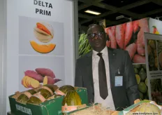 Hamidou Kane for Ferme Delta Prim (Senegal); deals with melons, sweet butternut and potatoes. The company is located in the northern part of Senegal.