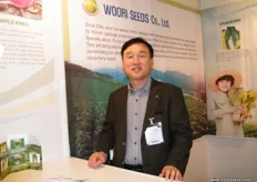 Wankyu Kim of Woori Seeds, South Korea; started in 2004 developing different kimchi cabbages. These are Whisen, Cheongnam, Cheongok, Cheongya and Chunjeong.