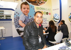 At the African Blue stand, a Moroccan company which is a joint venture between 3 leaders in the berry sector. These are the Berry Exchange, Agrogailes and Total Berry.