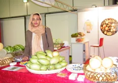 Ms. Asrar Ahmed, Economical Officer, Embassy of Sudan in Berlin; it was Sudan´s first time to exhibit in FL where they presented mangoes and melons as their major export products.