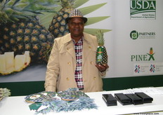 APIEX Agence de promotion des investissements et des exportations du Benin; happy to receive several number of inquiries at their stand.