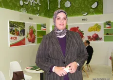 Logistics Manager Amira Hosny, PICO (Egypt); cultivates more than 7,000 acres of land with own pack houses.