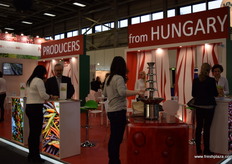 A view of the Hungarian stand.