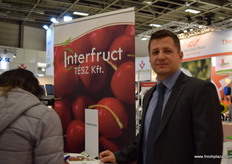 Attila Papp from Interfruct Tesz Kft.