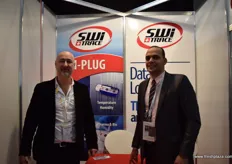 Patrick Poulet, together with Egyptian country manager Eslam Mohamed Nageeb, from Switrace.