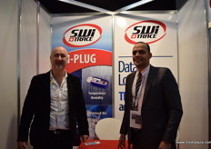 Patrick Poulet, together with Egyptian country manager Eslam Mohamed Nageeb, from Switrace.