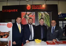 From Citronex (from left to right); Artur Toronowski, Rafal Zarzecki, Robert Zarzecki and Atilio Solano.