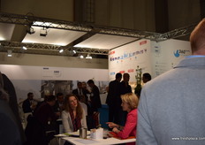 A view of the booth for shipping cooperative 360.