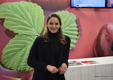 Maria Mandrochalou from ‘The Cherry’, a cooperative to promote Greek and Bulgarian cherries.