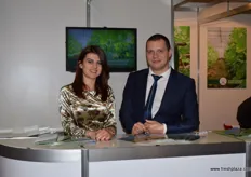 Maria Byalkova and Alanas Kunchev- Executive Director from the Bulgarian Greenhouse Growers’ Association.
