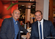 Marcos Ivolich and Marcelo Sambiasi from Argentinean company SamFresh, visiting the Dutch hall.