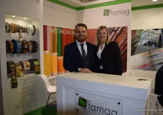 Grzegorz Karas and Emilia Chuda from Polish packaging company Famag.