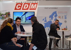 A view of the CDM Film Packaging stand.