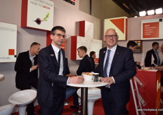 Edvardas Liachovicius- CEO and Kristian Kaas Mortensen from Girteka Logistics take a moment to pose for a picture.