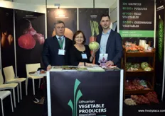 Vilius Jundulas- Director of Lithuanian agricultural cooperative Agrolit, Zofija Cironkiene- Director of the Lithuanian Vegetable Producers Association and Tadas Baliutavicius- Director of AUGA Luganta for organic vegetables.