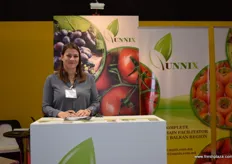 Marija Stamenkovska from Macedonia export company Unnix. The company specialises in the export of watermelon, grapes and persimmons.