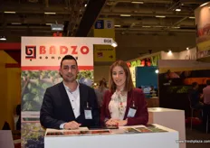 Vasil Shapkarov and Sava Shapkarova from Macedonian producer, exporter and importer Badzo.