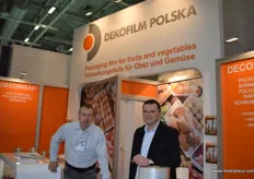 Janosch Czestkowski and Marek Zaremba from Dekofilm Polska.