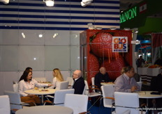 The Globus team hard at work having meetings with existing and potential clients.