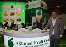 Evgeny Maltcev from the Akhmed Fruit Co., based out of St. Petersburg.