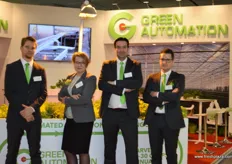 Jussi Raunio, Sanna Hiukka, Tero Rapila- CEO, and Roman Kurzhunov from Green Automation.