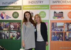 Brionny Dunmore and Mira Slott from The London Produce show and the Produce Business magazine.
