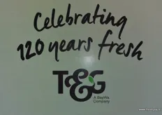 T&G Global celebrated 120 at the trade fair.