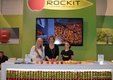 The ladies at the Rockit stand.