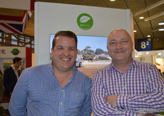 As well as the dried sweet onions Bedfordshire Grows also brought along a new mixed onion pack which has brown onions, shallots and red onions foe consumer convenience. Tin Elcombe and Stephen Hedderly were on the stand.