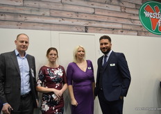 Some of the team at West Falia: Colin Blake, Valerie Pattle, Aimee Stocker and Lenny Smith.