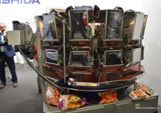 A multi-head, fully automated weigher from Ishida.