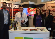 The happy team at JDM: Oliver Sneath, Darren Bevan, Julia Wheldon and Emma Smith. the company produces a range of pastes including garlic, horseradish and ginger.