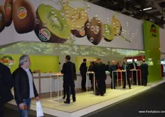 Zespri were of course out in force at the exhibition.