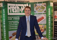 Baltimore Innovations brought along the mini container. Matthew Valentine said feedback from customers revealed that putting the traditional absorbent pad in container was very time consuming therefore costly, so the company developed the mini container which comes complete with the pad inside.