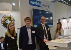 The team from Muddy Boots had a very bust few days: Becky Loader, Jack Evans, Hans-Joachim Reu and Christina Olsen,