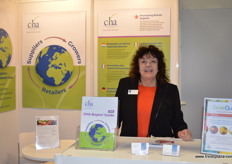 Pat Flynn at the CHA stand.