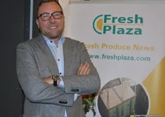 Wibo van den Ende from SAFE came along to the FreshPlaza stand.