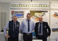 The guys at Haith have been busy doing big packhouse installations with integrated automation. The company is now a partner with Du Preez in Belgium. Chris Haith, Duane Hill and Nigel Haith.