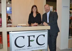 Anissa Paschereit and Walter Giesbrecht with Coast Fruit Company fruit British Columbia.