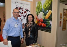 Patrick Bedard and Nancy Goudreau of Canneberges Quebec, grower and marketer of cranberries.