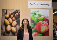 Vicky Couture-Adams representing Agri-Food Export Group in Quebec, Canada.