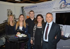 The Accu-Label team: Louise Sleiman, Crystal Sleiman, Jason Todd, Samia Sleiman and Joe Sleiman