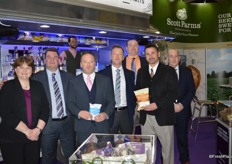 The team of Scott Farms: Shiona McGeachie, Dave Marples, Simon Hobbs, Garry Smith, Jeff Thomas, Dewey Scott and Darren Smith.