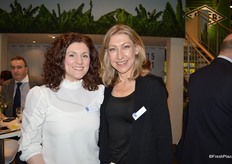 Emma Hunt-Duffy and Marion Tabard with Fyffes